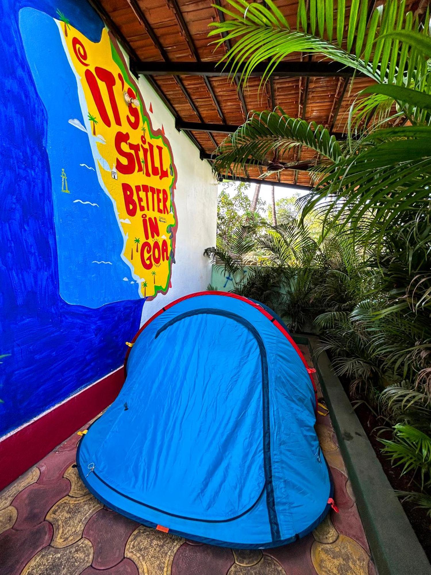 Baba Hostel By La Voglia Chapora Bagian luar foto