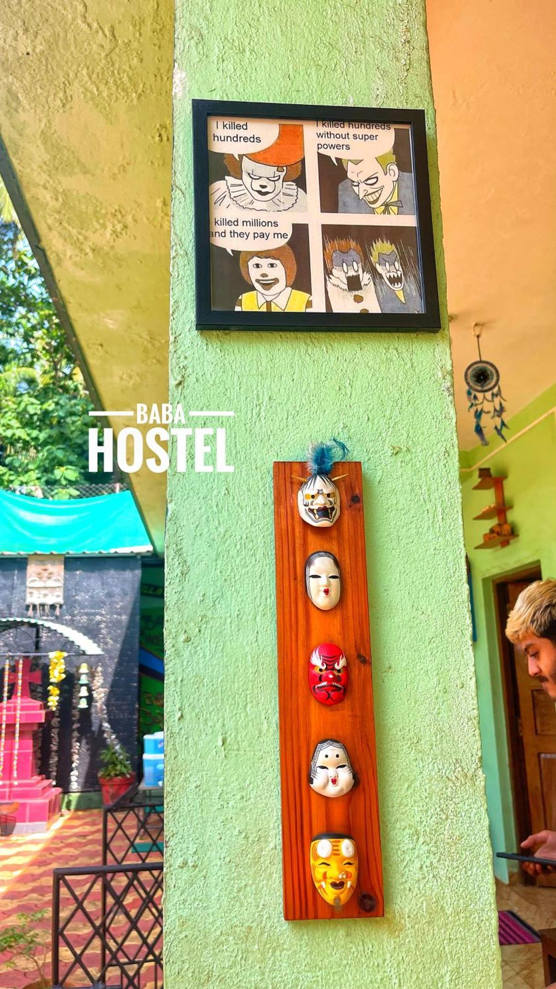 Baba Hostel By La Voglia Chapora Bagian luar foto
